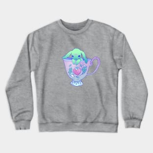 Bunny Tea Crewneck Sweatshirt